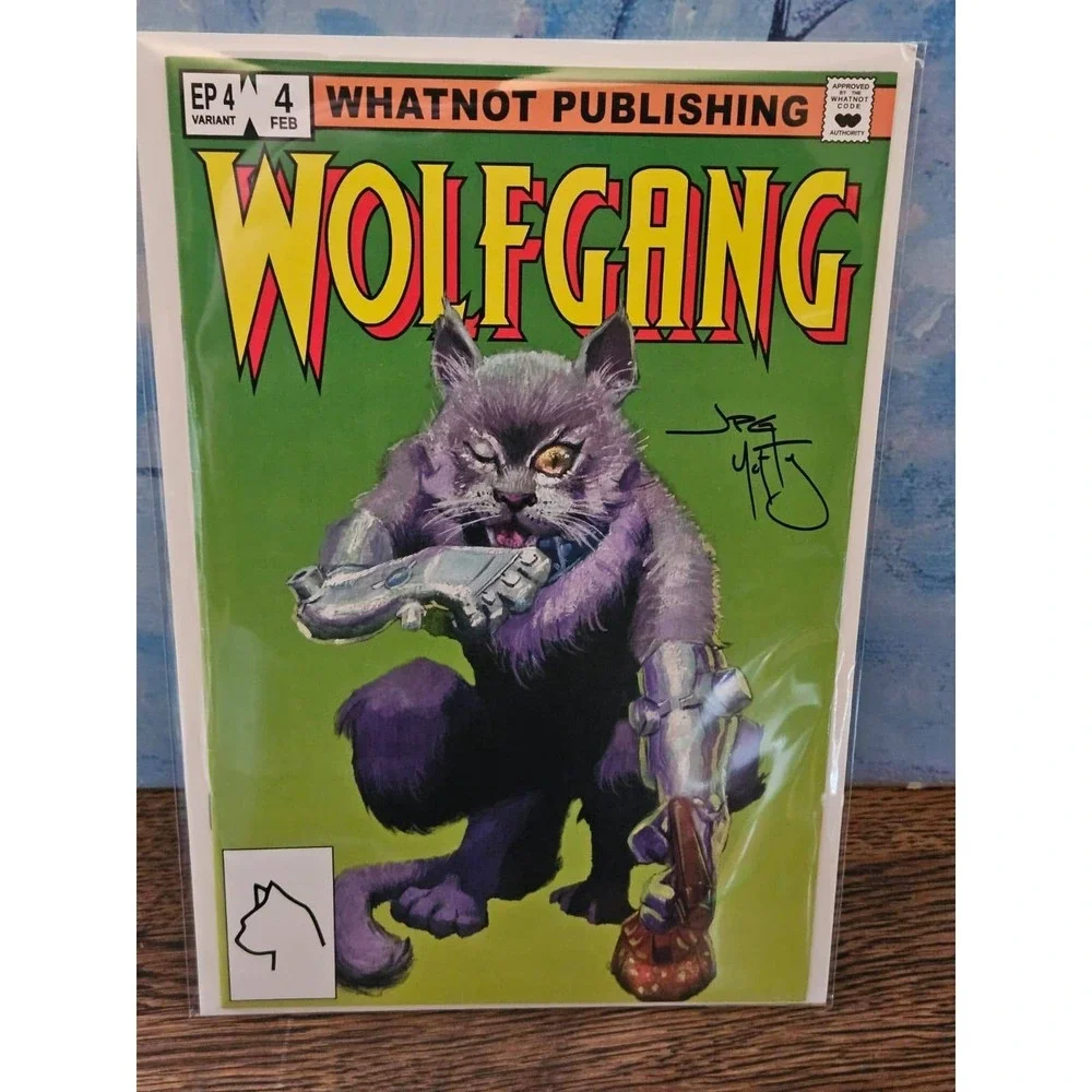 Wolfgang #4 Variant EP 4 Whatnot Publishing Signed by Joe Petty Comic Book